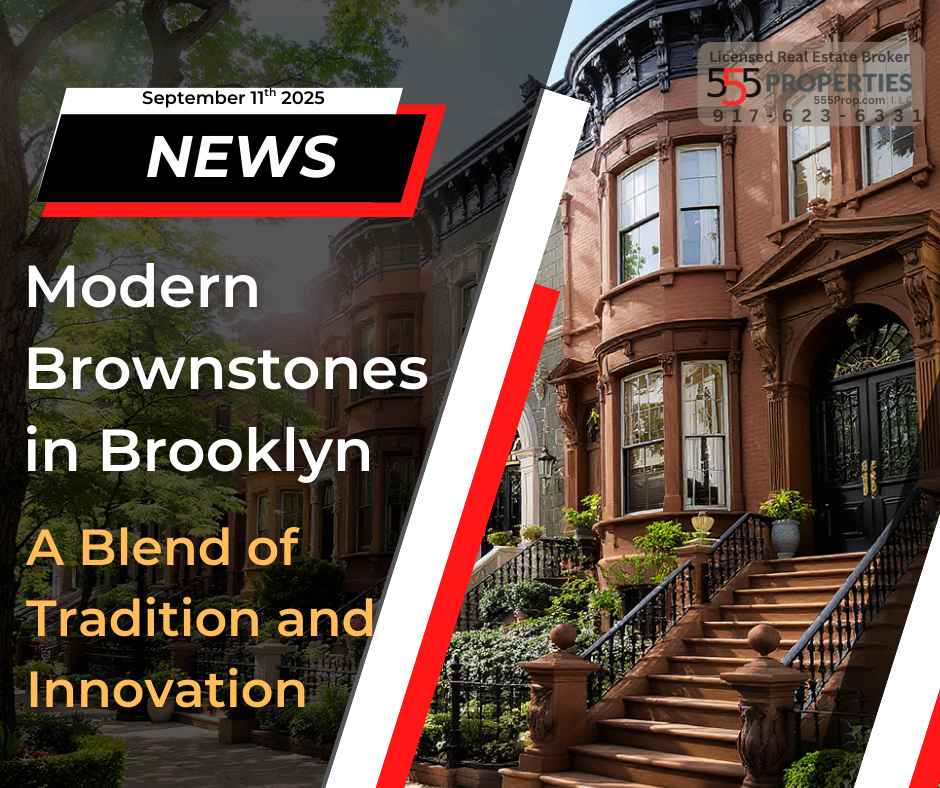 Modern Brownstones in Brooklyn