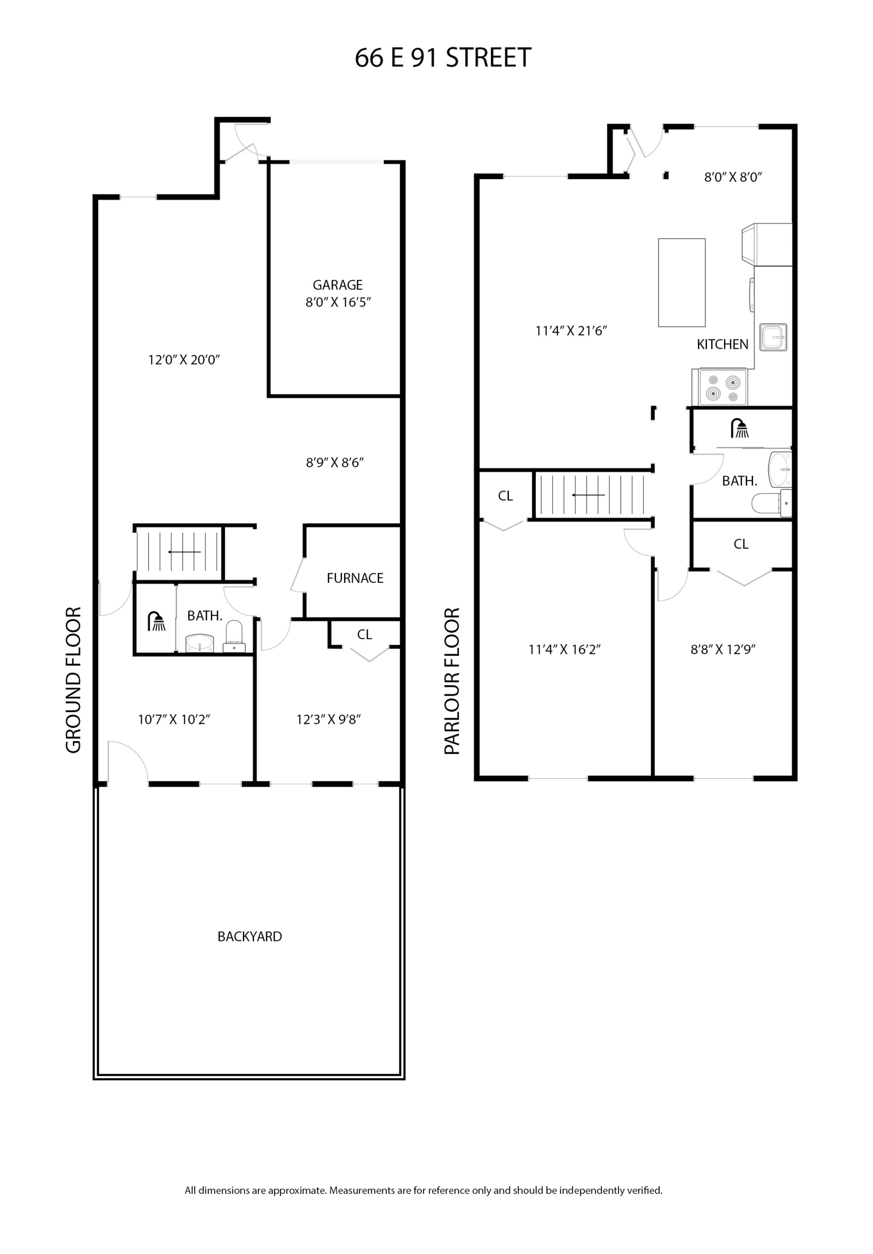66 E 91s Street - Crown Heights Home For Sale