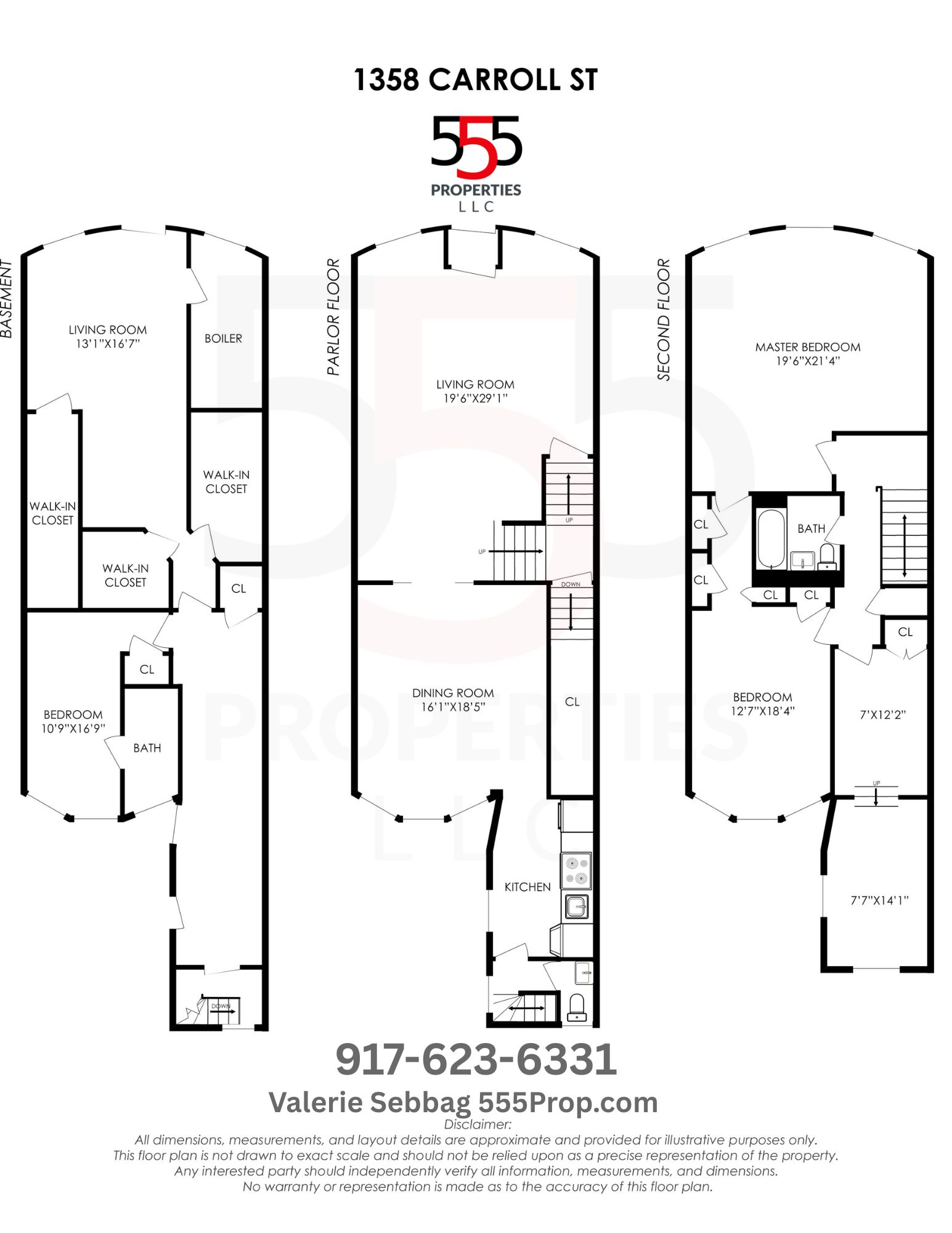 1358 Carroll St Floorplan Crown Heights Home For Sale