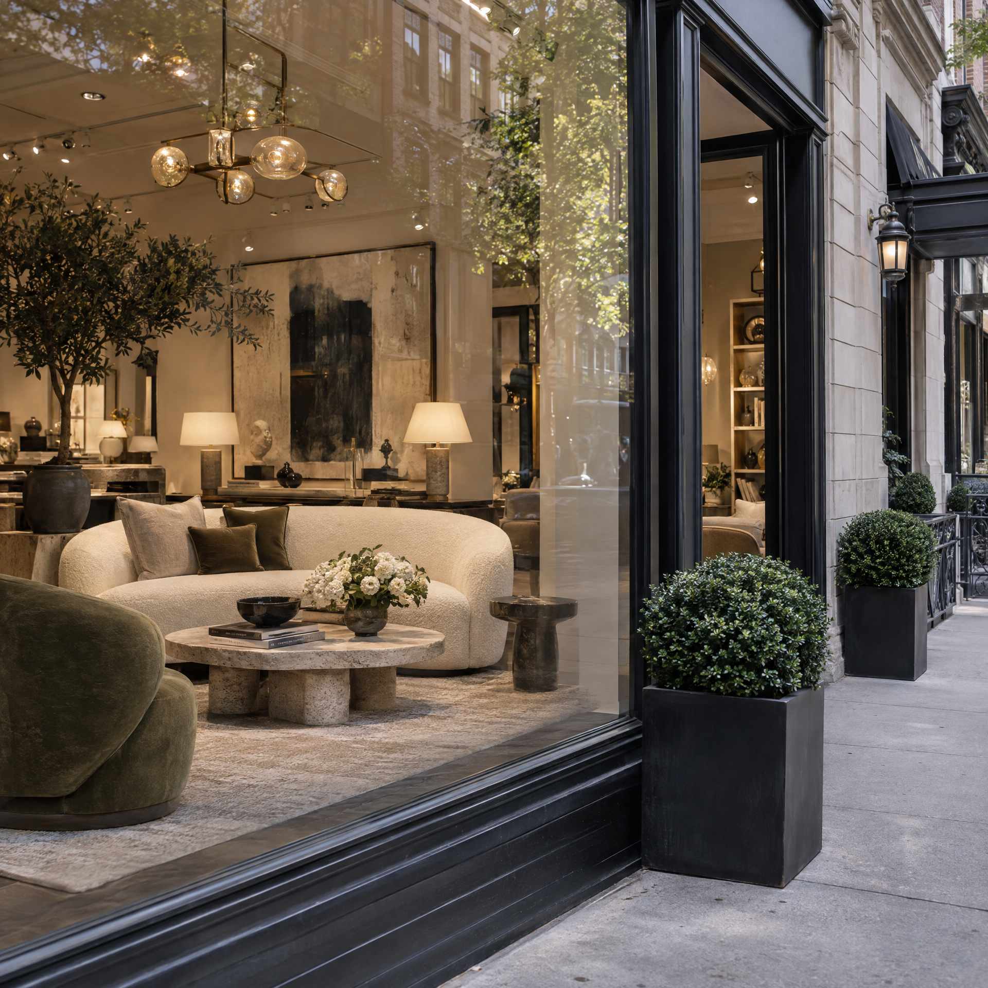 Designer home showrooms Upper East Side