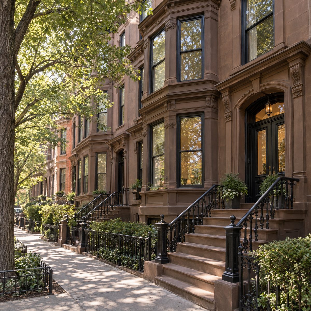 Brooklyn brownstone home: Architectural Character