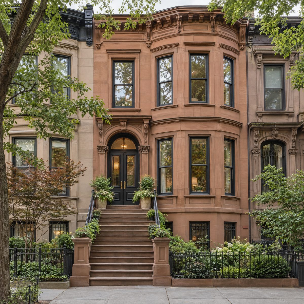 Brooklyn brownstone home: Classic Brooklyn Facade