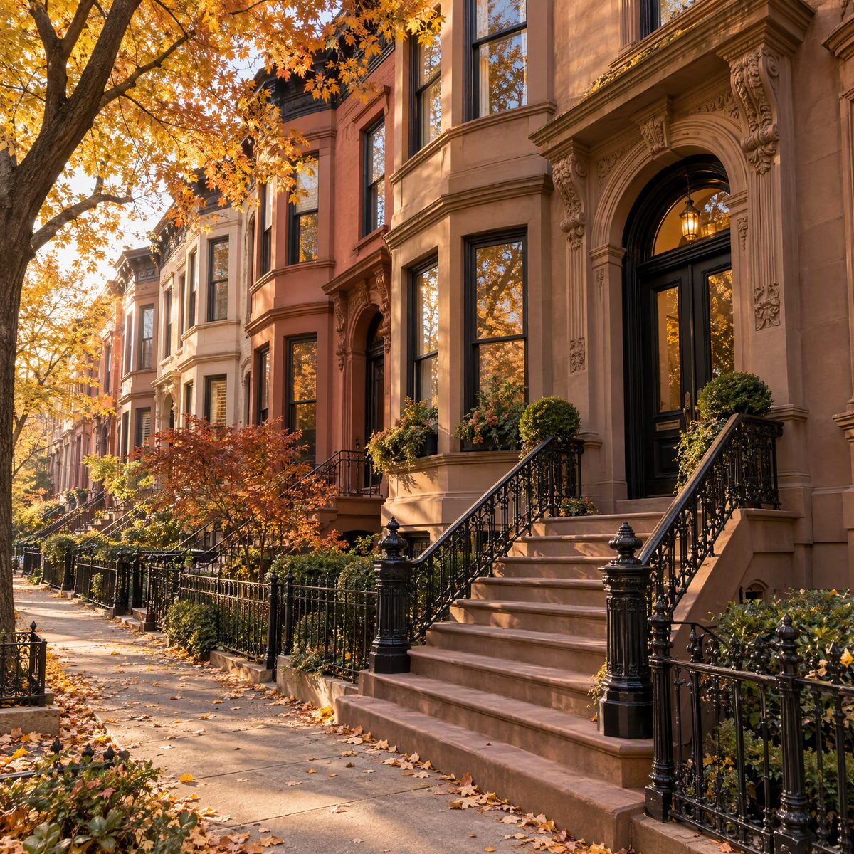 Brooklyn brownstone home: Timeless Exterior Details